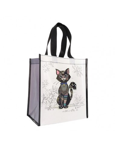 sac cabas chat noir