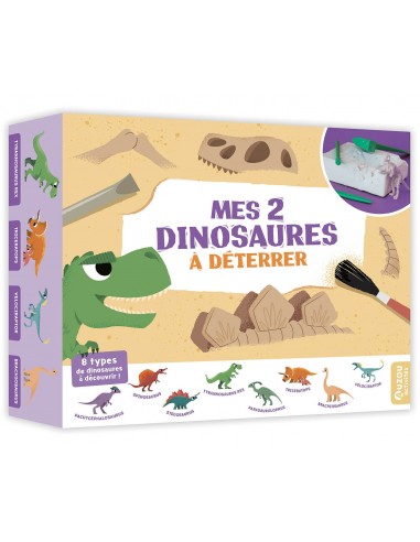 mes 2 dinosaures a deterrer