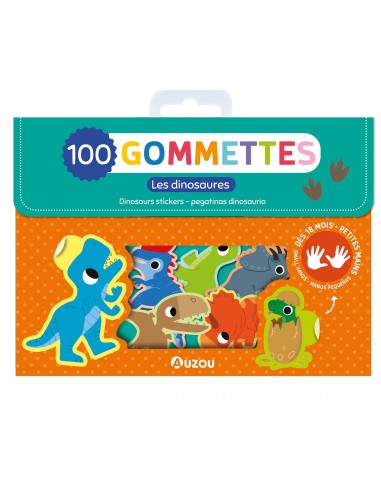 100 gommettes les dinosaures