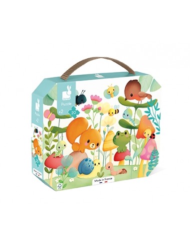 j02575 puzzle les compagnons du jardin