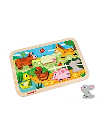 j07055 puzzle ferme .