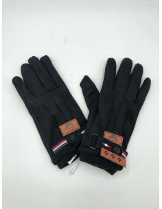 824 gants noir