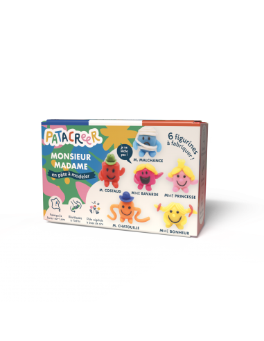 880059 kit à fabriquer 6 mr mme en...