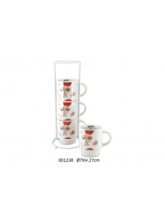 001238 set 4 mugs