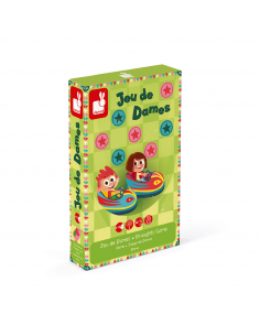 j02746 jeu de dames carrousel