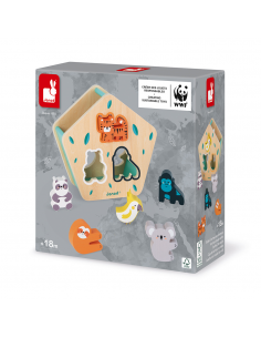 j08612 boite forme animaux