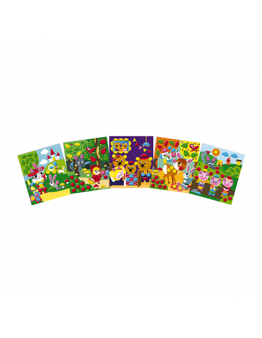 j07817 autocollant feutrine